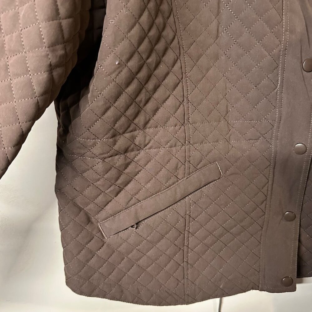 Back From The Saddle Women’s XL Lightweight Jacket Brown Western Cowgirl Utility - Picture 6 of 10